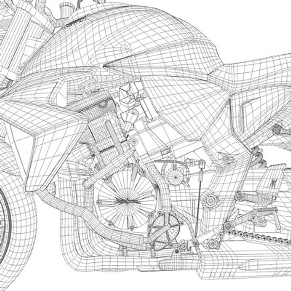 3d honda cb 1000 r model - Honda_CB_1000_R by design3d berlin