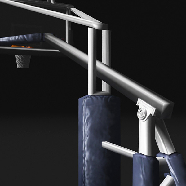 3d model telescopic basketball rim - Basketball rim by fabelar