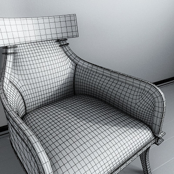 Klismos armchair
