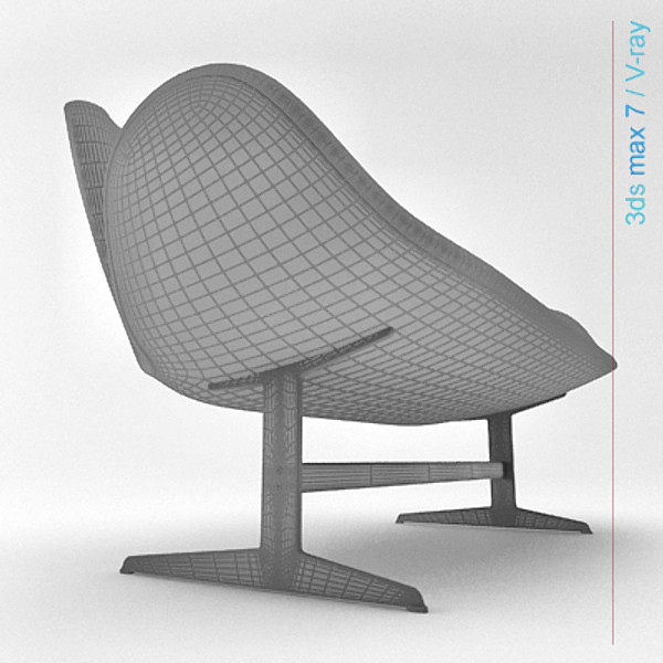design swan obj - swan sofa by lajhar