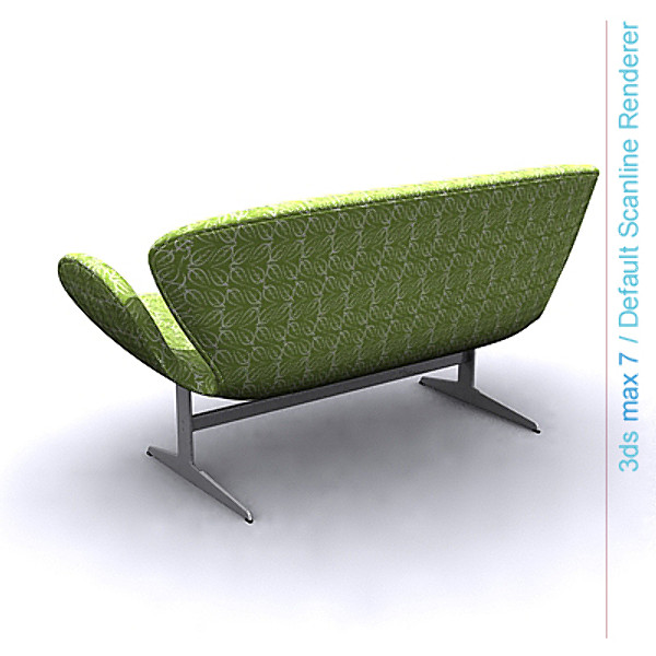 design swan obj - swan sofa by lajhar