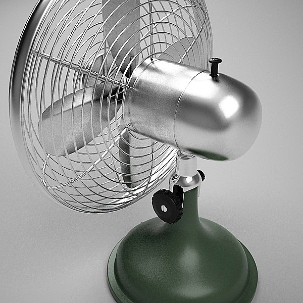 vintage air fan 3d x - Vintage Air Fan by RomanPritulyak