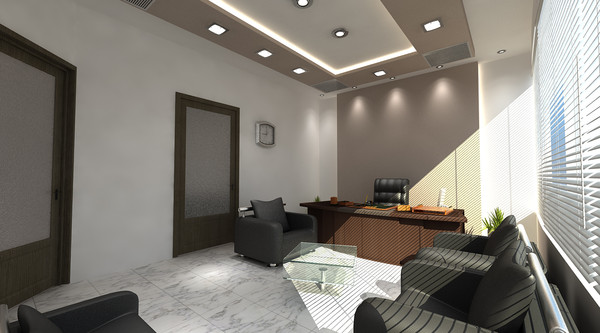 3dsmax interior company office room - Company Offices  interior - full details by Ralf128