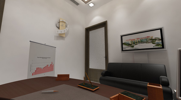 3dsmax interior company office room - Company Offices  interior - full details by Ralf128