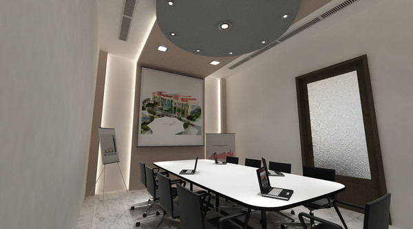 3dsmax interior company office room - Company Offices  interior - full details by Ralf128