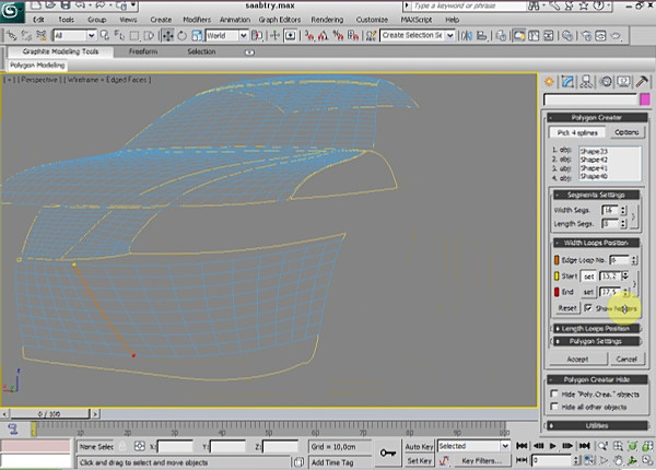 Polygon Creator for 3dsMax