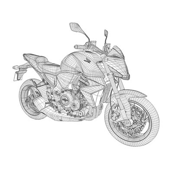 3d honda cb 1000 r model - Honda_CB_1000_R by design3d berlin