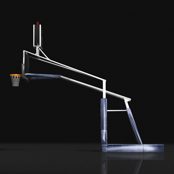 3d model telescopic basketball rim - Basketball rim by fabelar