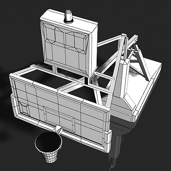 3d model telescopic basketball rim - Basketball rim by fabelar