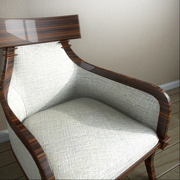 Klismos armchair