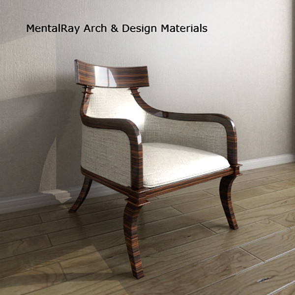 Klismos armchair