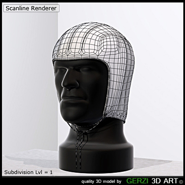 3d max medieval pot helm helmets - Pot Helm by Gerzi 3D ART