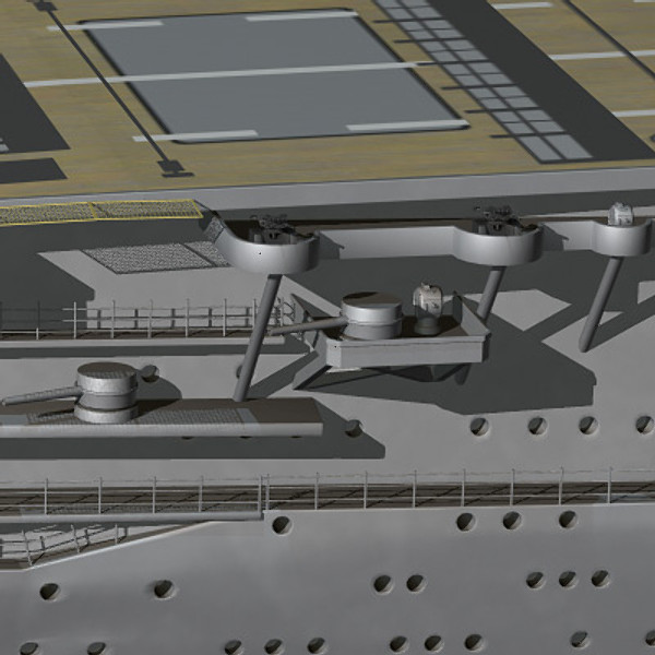 3d model akagi aircraft carrier japanese - Akagi WW2 Japanese aircraft carrier (1935-1942) by earth art