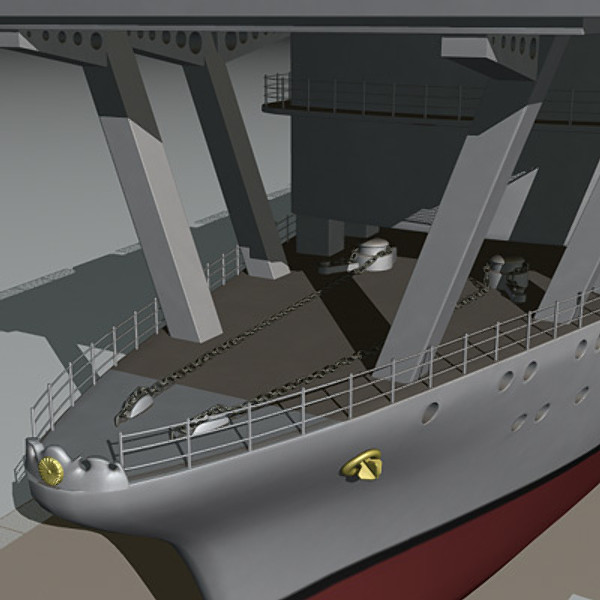 3d model akagi aircraft carrier japanese - Akagi WW2 Japanese aircraft carrier (1935-1942) by earth art