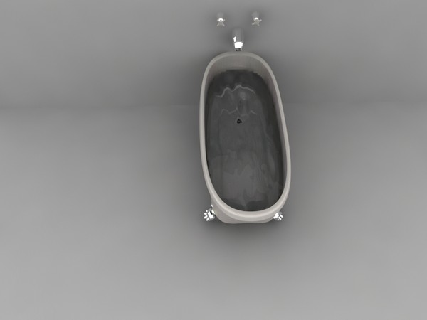 bath tub 3ds - deneme.max by 3dmarket