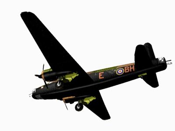 3d model vickers wellington bomber - Vickers Wellington BX by pbratt