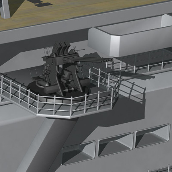 3d model akagi aircraft carrier japanese - Akagi WW2 Japanese aircraft carrier (1935-1942) by earth art