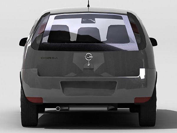 3d opel corsa model - Opel Corsa by fabelar