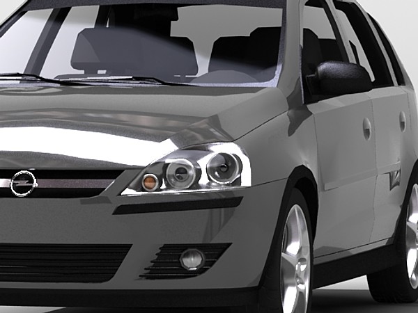 3d opel corsa model - Opel Corsa by fabelar