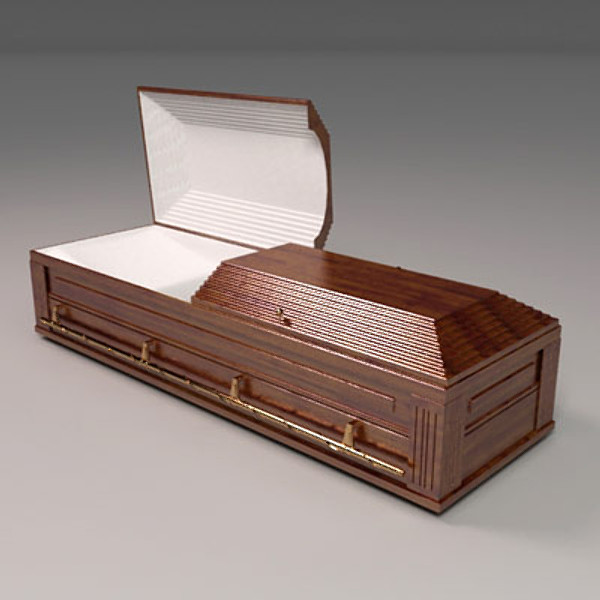 3d hearse coffin model - Hearse & Coffin by QLEE