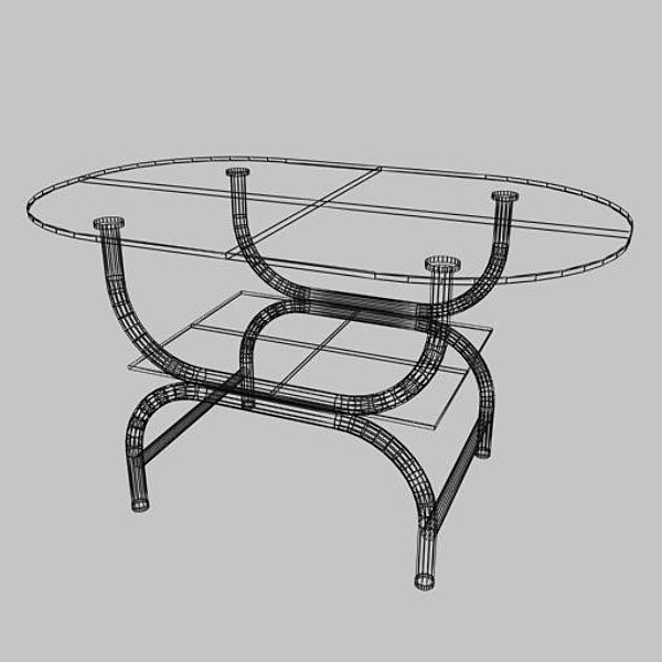 free 3ds model center table - Center Table_F01 by sabah_au