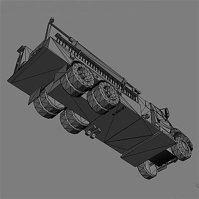 ready truck 3d model - Fire trucks collection... by GameArt3D