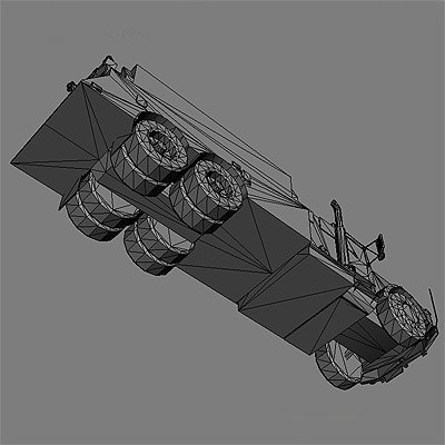 ready truck 3d model - Fire trucks collection... by GameArt3D