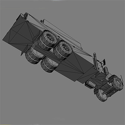 ready truck 3d model - Fire trucks collection... by GameArt3D