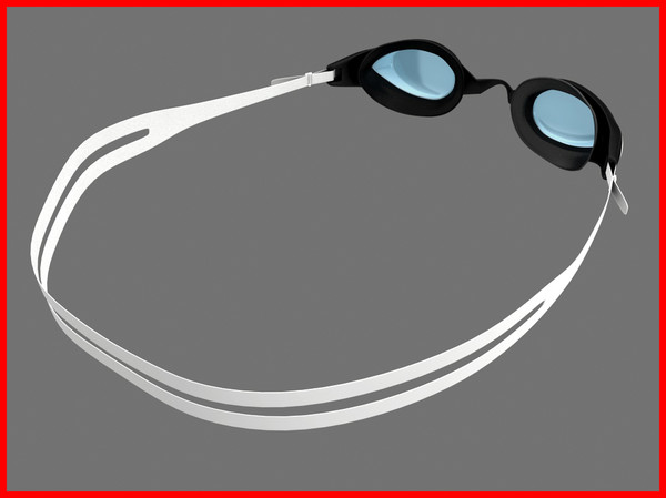 3dsmax water polo cap swimming - Water Polo Cap and Goggles by Tornado Studio
