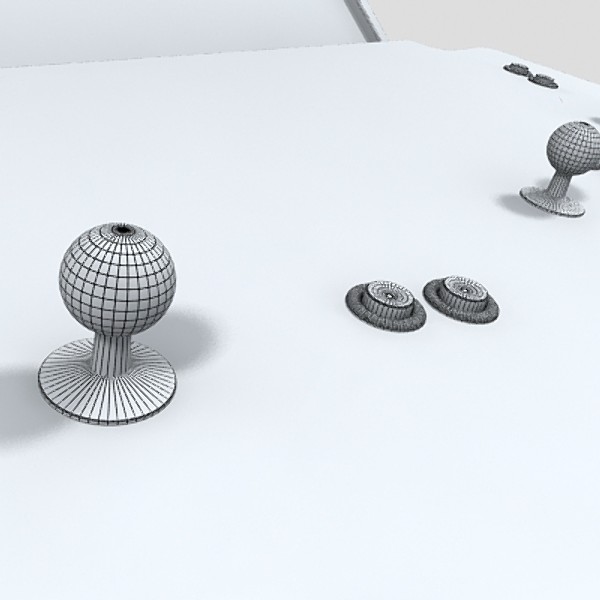 3d stand arcade 4 player model - stand up arcade 4 player by monkeyodoom