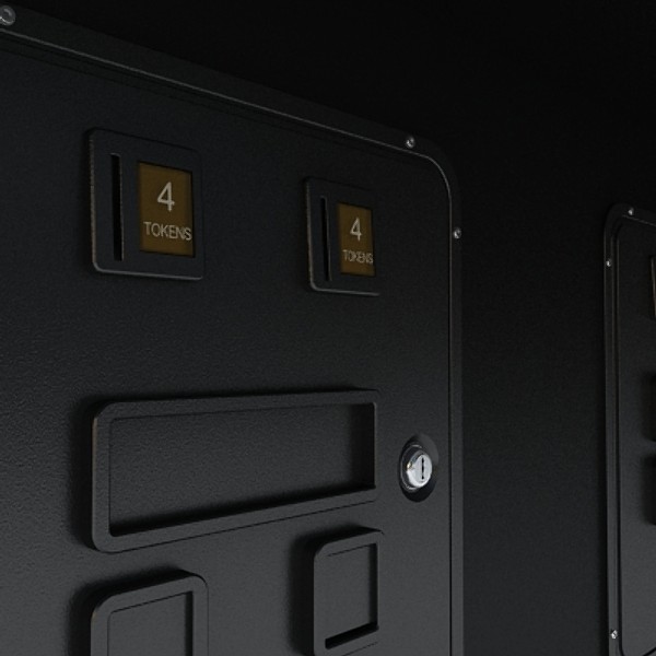 3d stand arcade 4 player model - stand up arcade 4 player by monkeyodoom