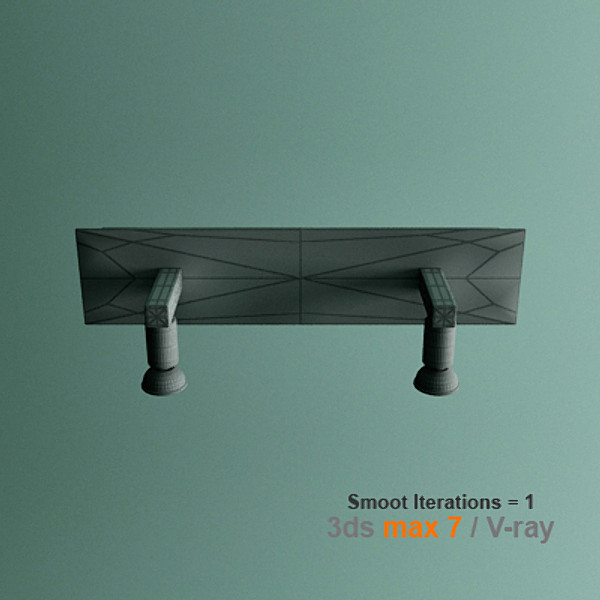 3dsmax modern bathroom lamp - bathroom lamp by lajhar