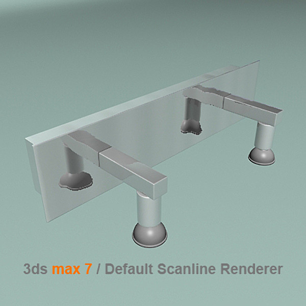 3dsmax modern bathroom lamp - bathroom lamp by lajhar