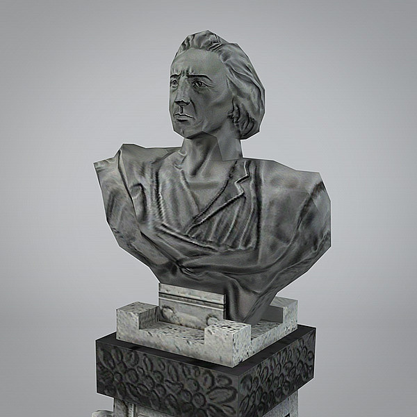 3d monument christopher columbus model - Monument Christopher Columbus by NesAn Studio