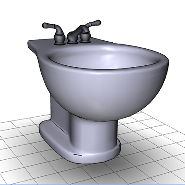3ds bidet - Bidet by mostlysquare