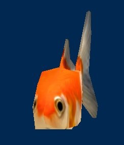 3ds max low-poly comet goldfish - comet_goldfish.zip by cameronpv