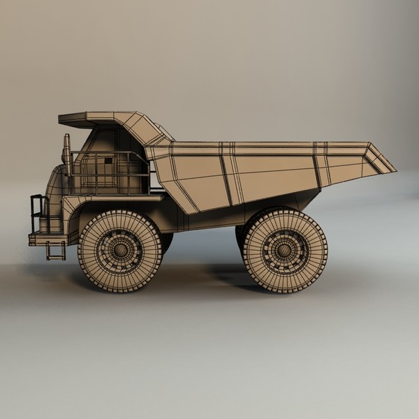 maya truck industrial vehicles - Off highway truck by 3DRivers by 3DRivers