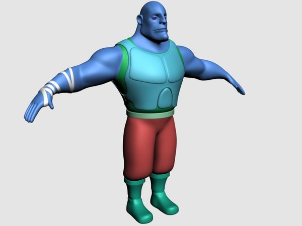 free max mode cartoon human - human_cartoon.max by gin3d