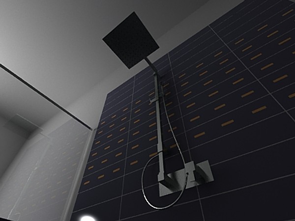 3d ponsi shower italia model - Ponsi Italia shower by fabelar