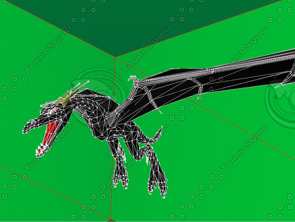 dragon d 3d model - DragonBite.zip by Rabidpixel
