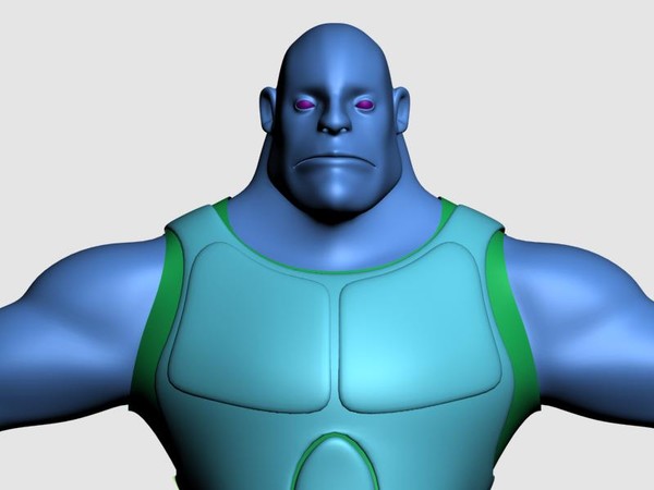 free max mode cartoon human - human_cartoon.max by gin3d
