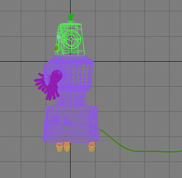 maya old robot - rob by u321_0