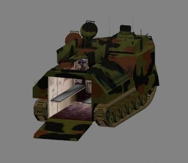 3ds military vehicles - LVTP-7 AMPHIBIOUS ASSAULT VEHICLE  Mod 1A -  by Xacta  3D models by Xacta