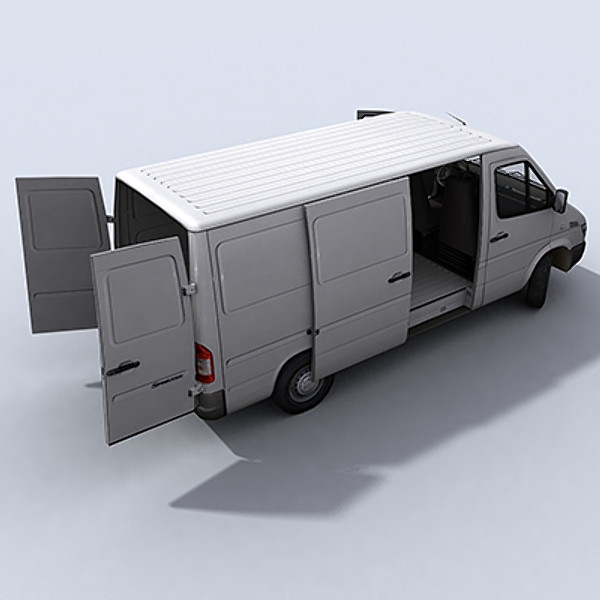 van 2 3d model - Van 2 by papillon