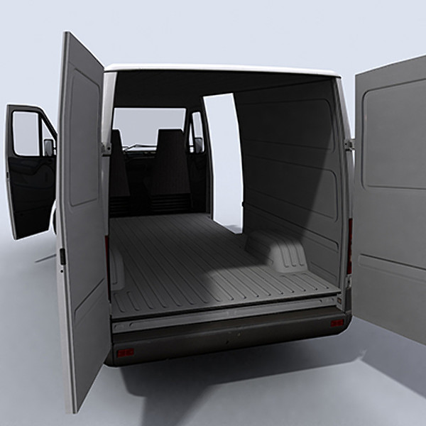 van 2 3d model - Van 2 by papillon