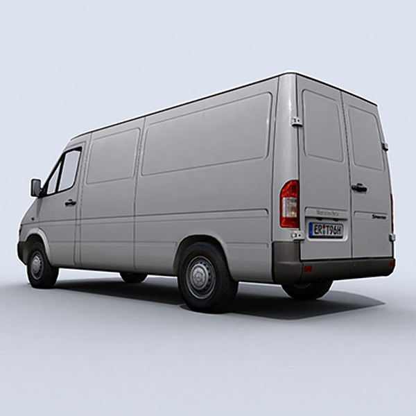 van 2 3d model - Van 2 by papillon