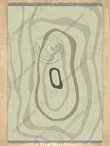 3d model modern rugs - Modern Rugs collection by tijei