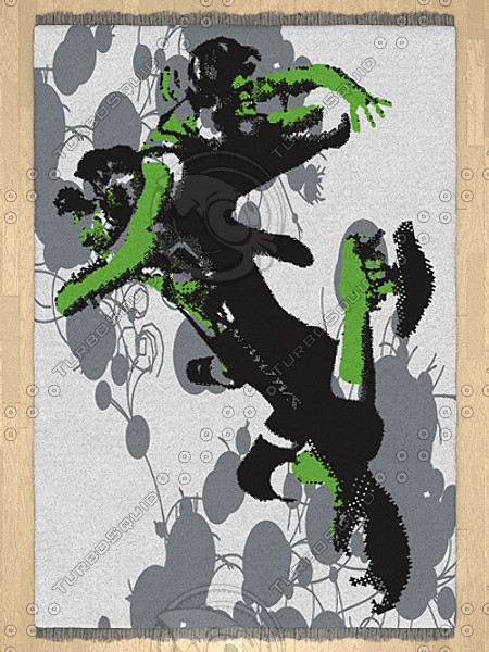 3d model modern rugs - Modern Rugs collection by tijei