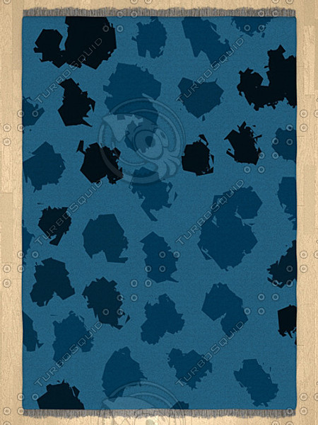 3d model modern rugs - Modern Rugs collection by tijei