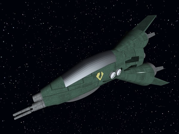 Robotech Macross Gnerl pod fighter